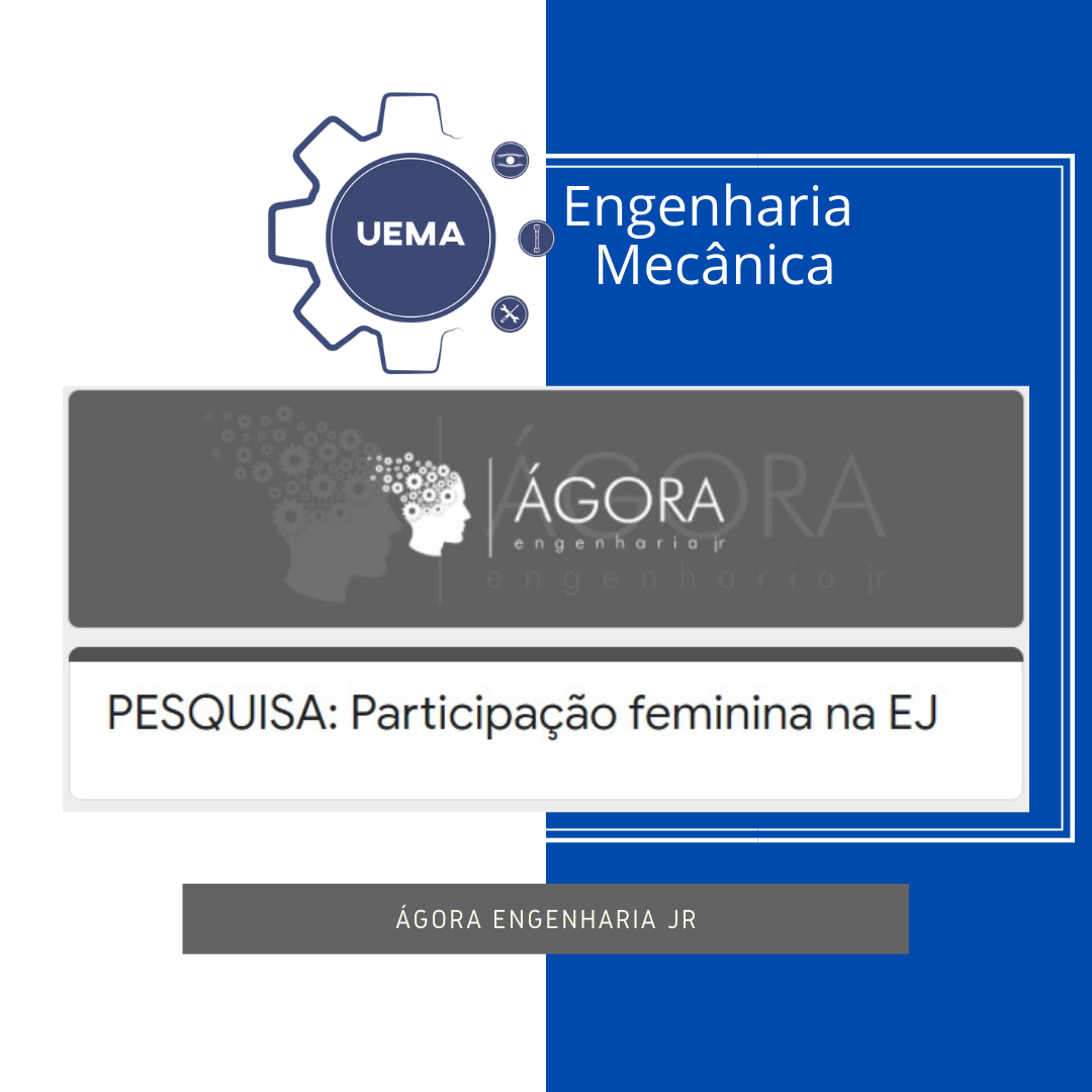 Mensagem da Ágora (Empresa Jr do Curso de Engenharia Mecânica) para todas as alunas do Curso