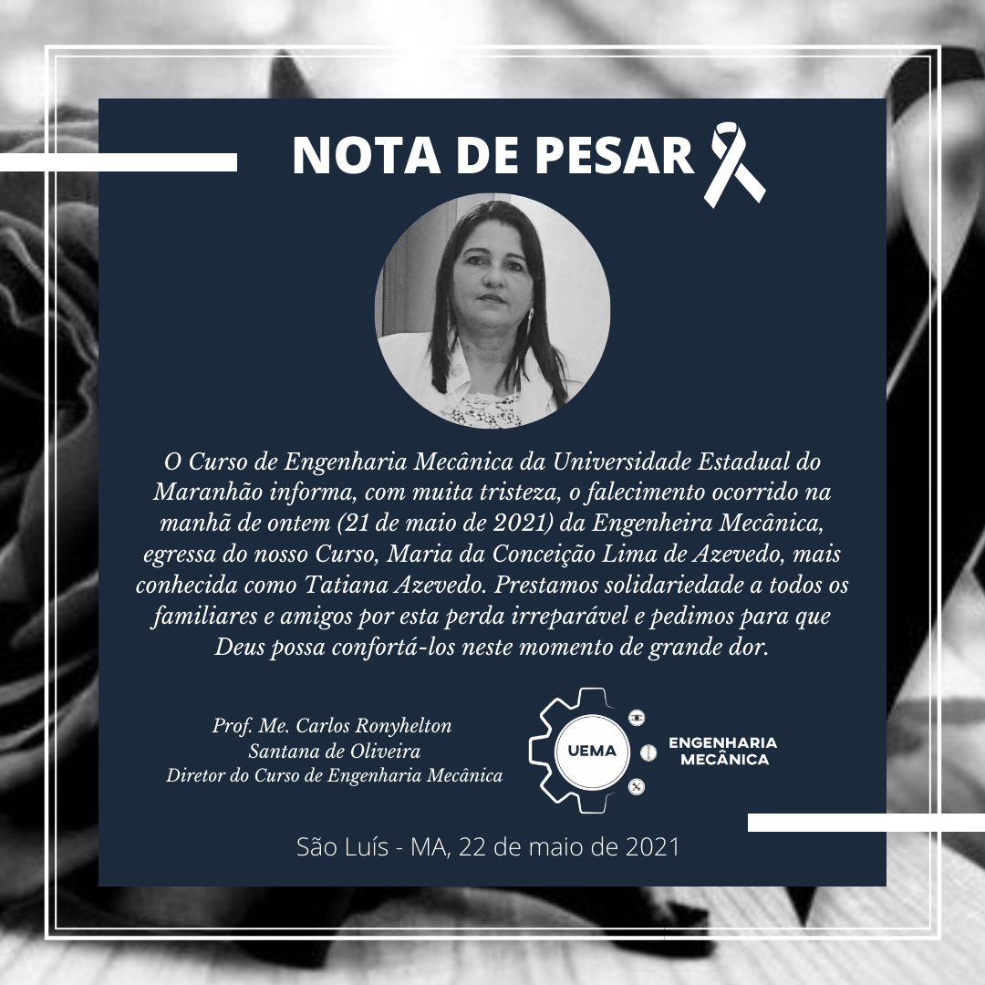 NOTA DE PESAR