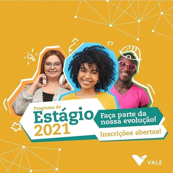 Oportunidade de Estágio Vale 2021