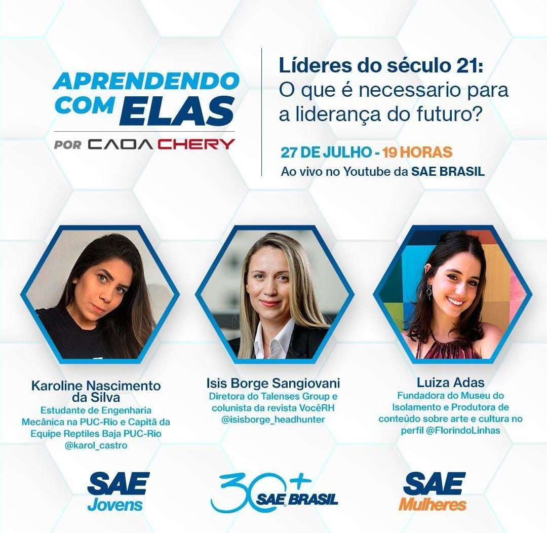 Aprendendo com ELAS: Profissionais do futuro
