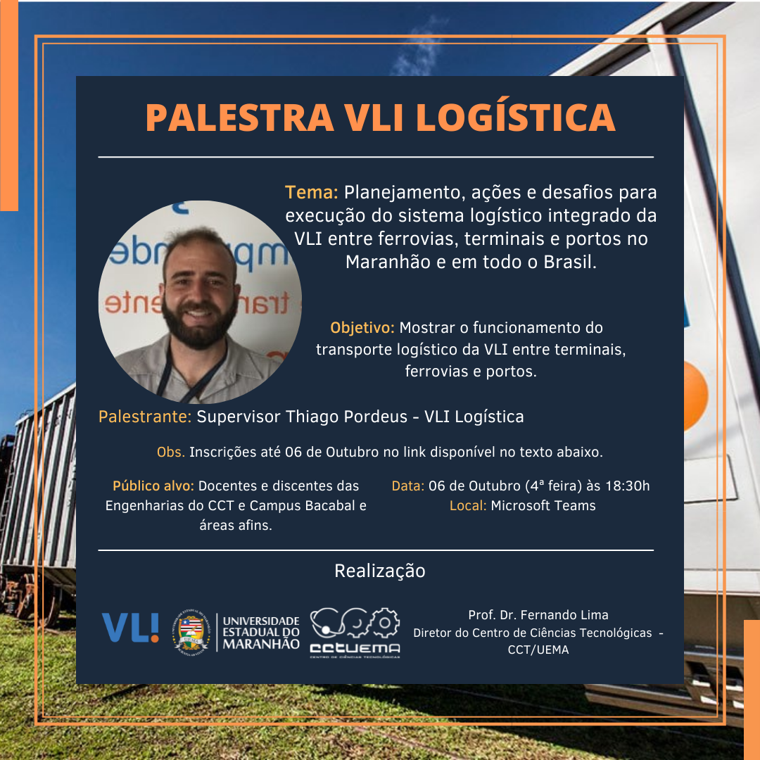 PALESTRA VLI Logística – CCT e CESB/UEMA