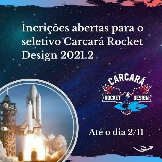 Inscrições abertas para o seletivo da Equipe Carcará