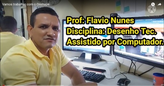 Divulgação do Onshape como mais um software para a disciplina de Desenho Assistido por Computador