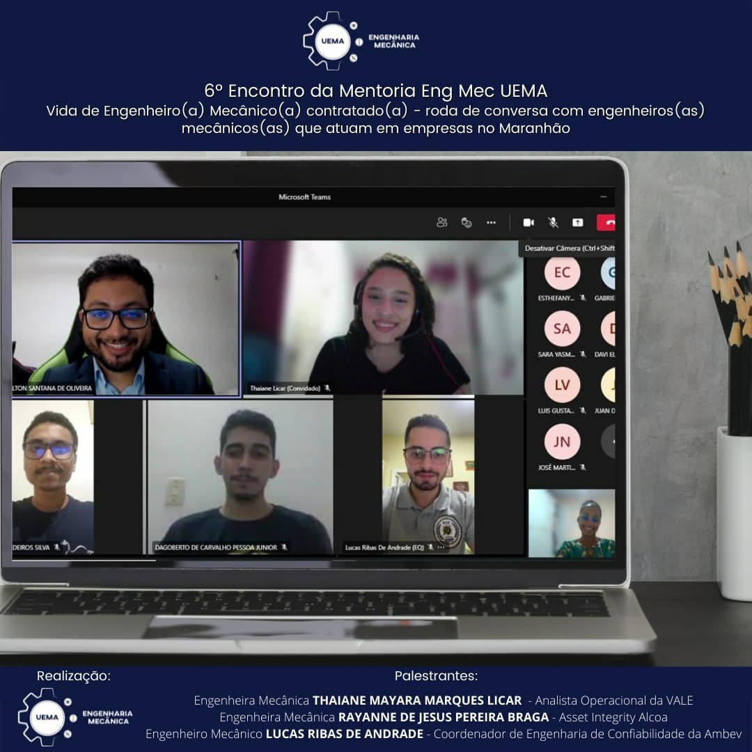 Mentoria Engenharia Mecânica UEMA – 2021