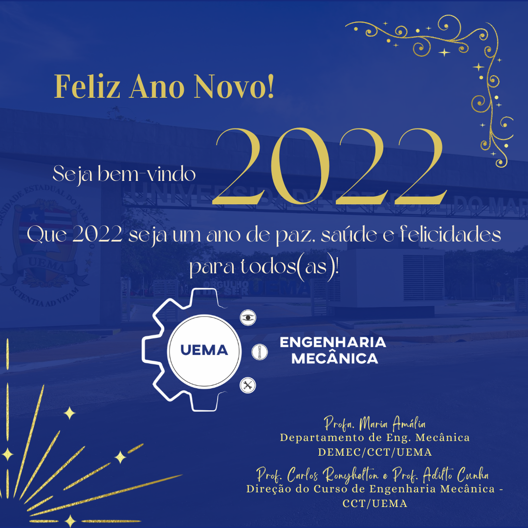 Feliz Ano Novo! Feliz 2022!