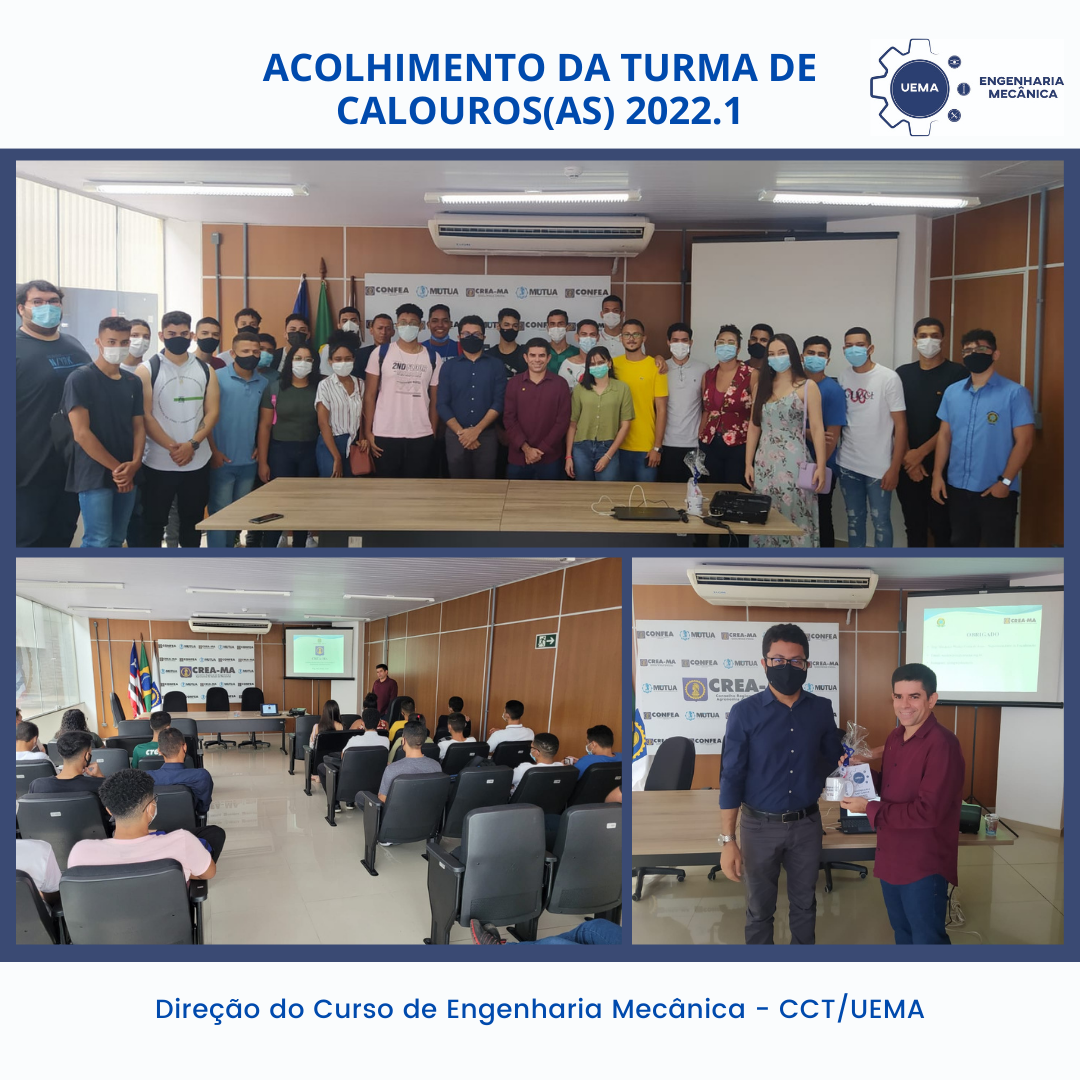 Acolhimento da turma de calouros(as) 2022.1