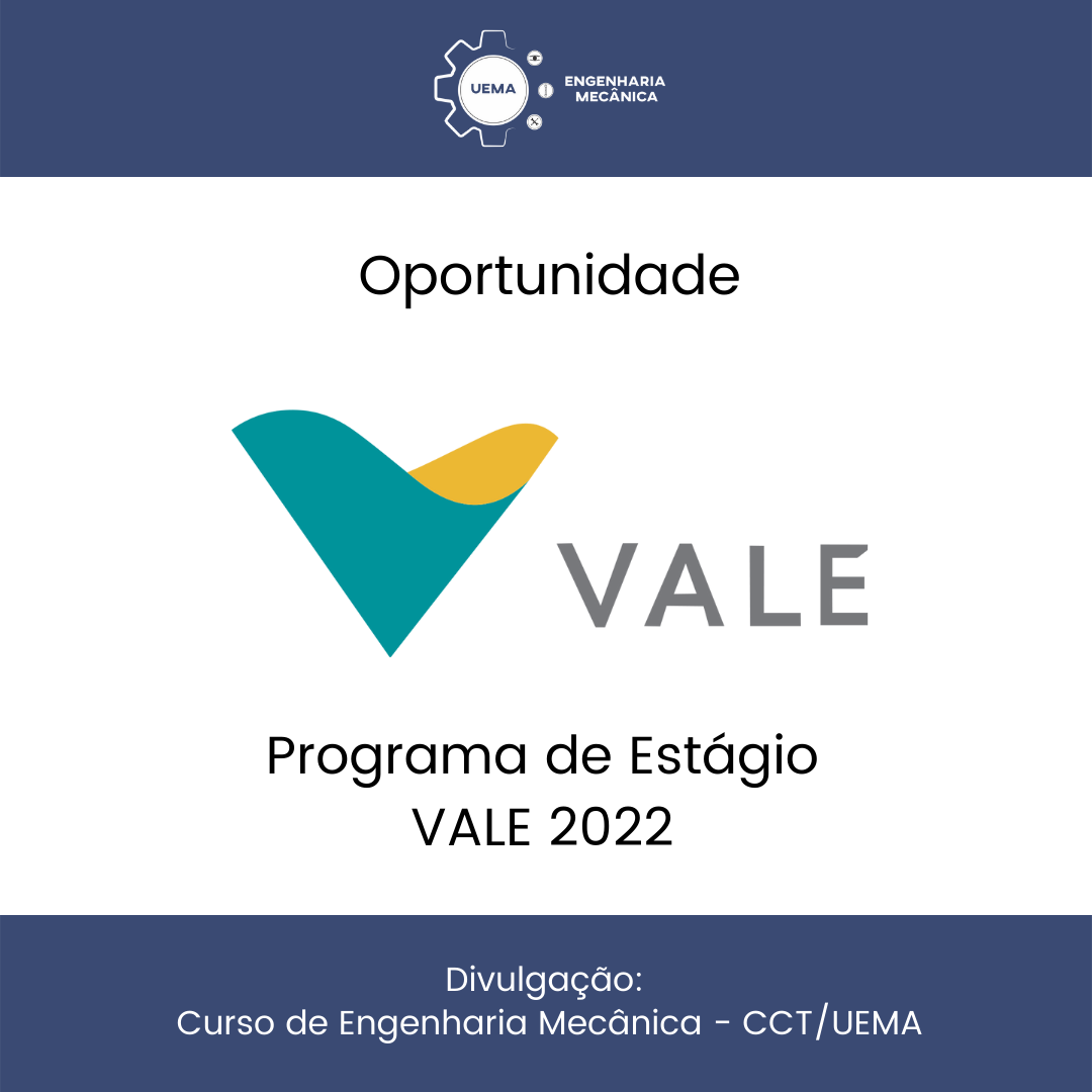 Programa de Estágio Vale 2022