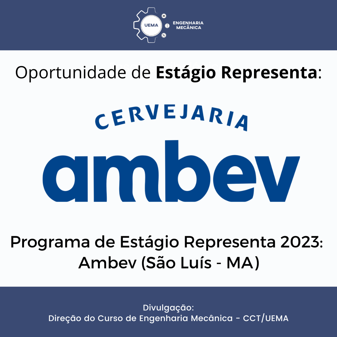 Programa Estágio Representa AmBev 2023.