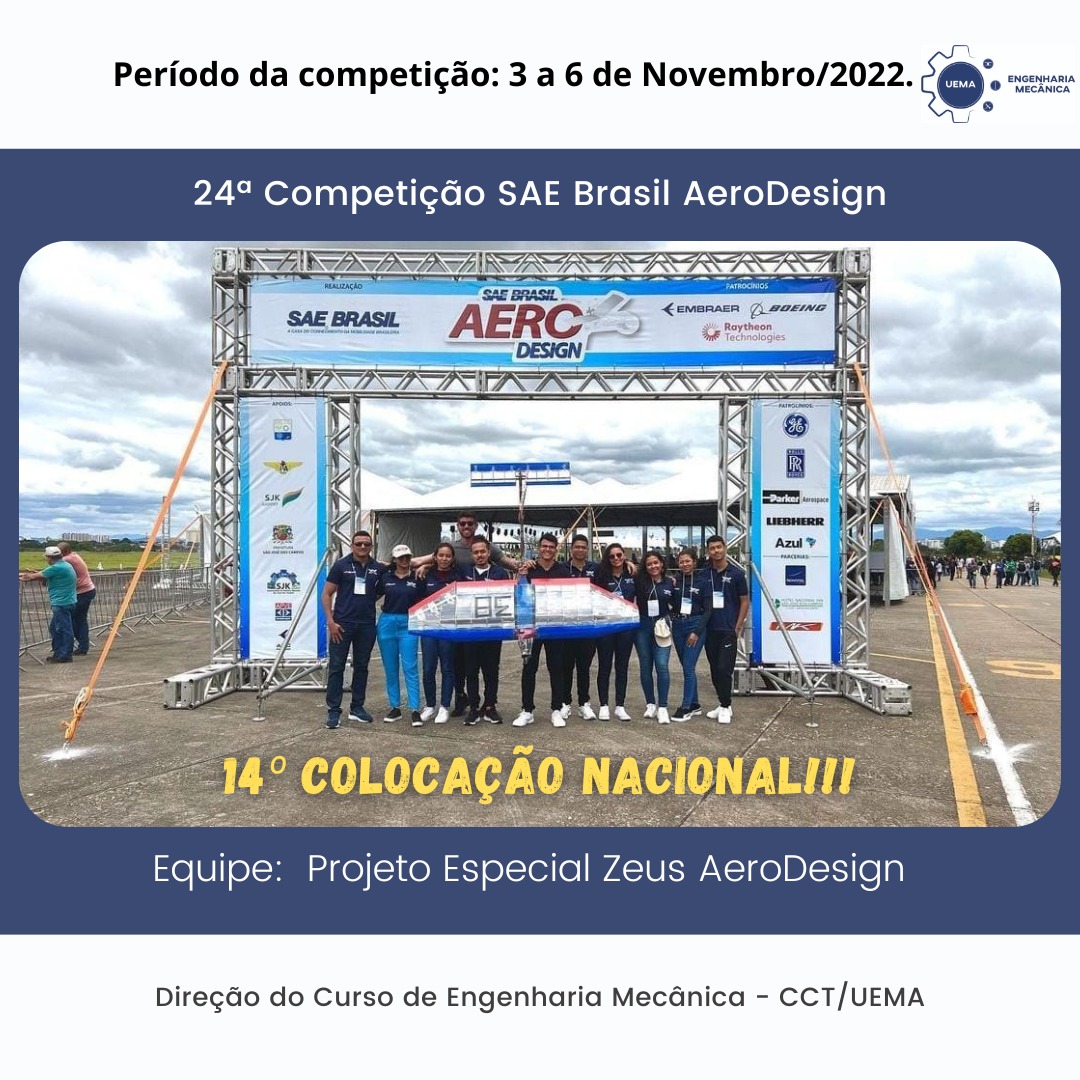 Competição Projeto Especial: Zeus AeroDesign.