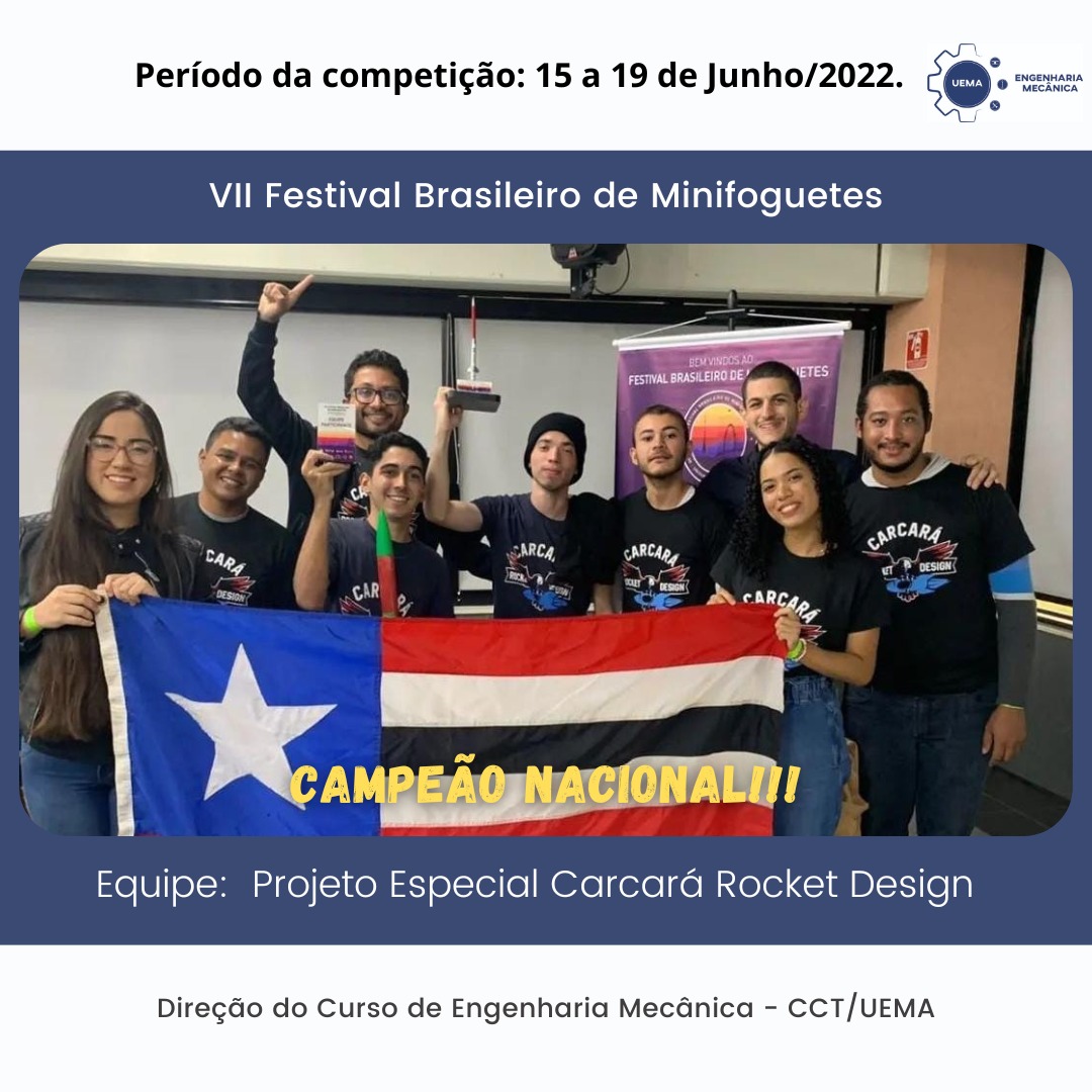 Competição Projeto Especial: Carcará Rocket Design.