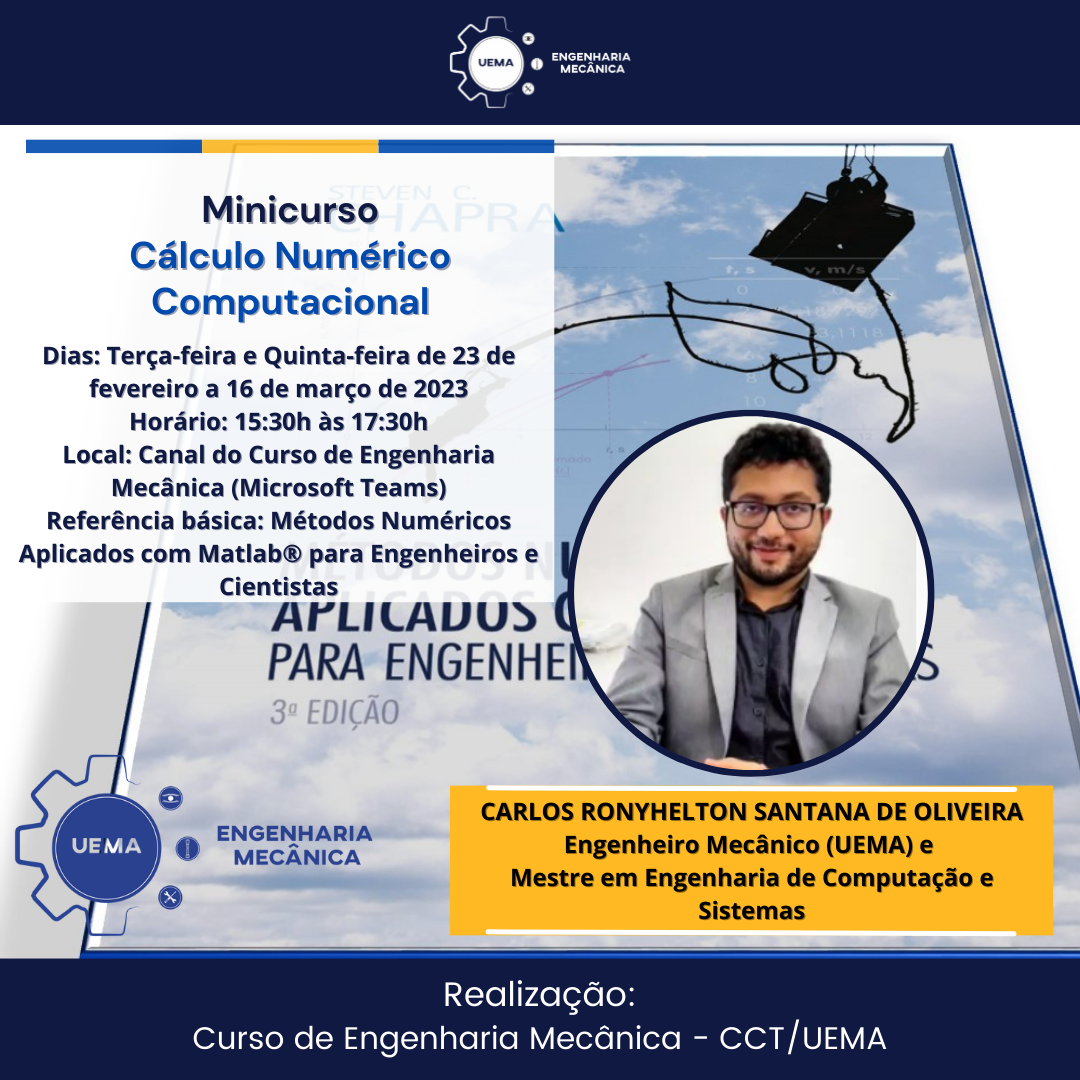 Minicurso de Cálculo Numérico Computacional!